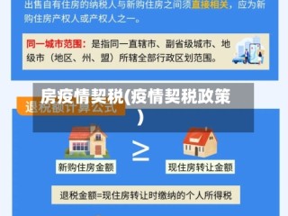 房疫情契税(疫情契税政策)