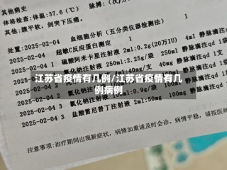 江苏省疫情有几例/江苏省疫情有几例病例