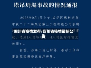 四川省疫情发布/四川省疫情最新公告