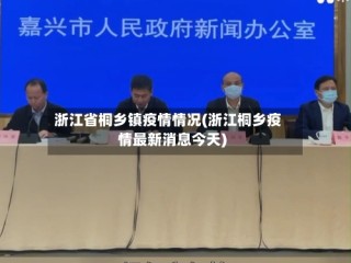 浙江省桐乡镇疫情情况(浙江桐乡疫情最新消息今天)
