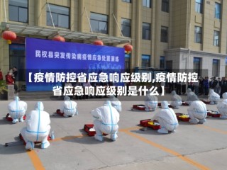 【疫情防控省应急响应级别,疫情防控省应急响应级别是什么】