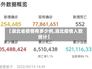 【湖北省疫情有多少例,湖北疫情人数统计】