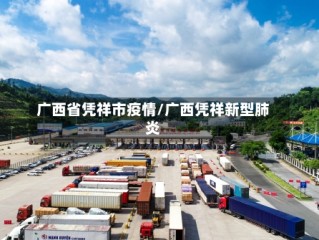 广西省凭祥市疫情/广西凭祥新型肺炎