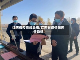 江西省疫情督导组/江西省疫情防控督导组