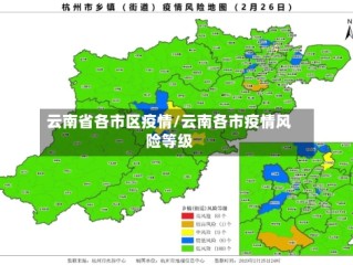云南省各市区疫情/云南各市疫情风险等级