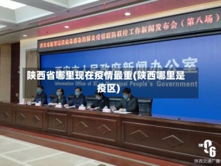 陕西省哪里现在疫情最重(陕西哪里是疫区)