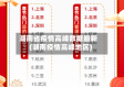 湖南省疫情高峰数据最新(湖南疫情高峰地区)