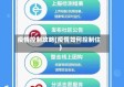 疫情控制攻略(疫情如何控制住)