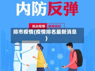排市疫情(疫情排名最新消息)