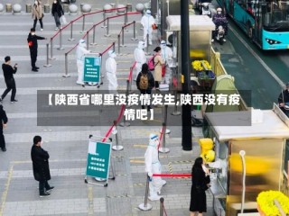 【陕西省哪里没疫情发生,陕西没有疫情吧】