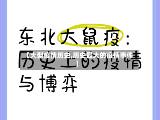【大型疫情历史,历史最大的疫情事件】