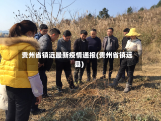 贵州省镇远最新疫情通报(贵州省镇远县)