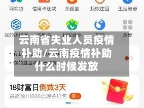 云南省失业人员疫情补助/云南疫情补助什么时候发放