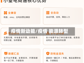 疫情新动能/疫情 能源转型