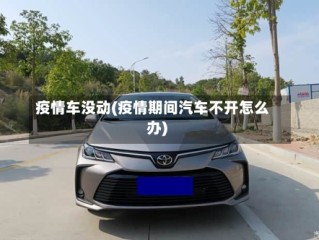 疫情车没动(疫情期间汽车不开怎么办)