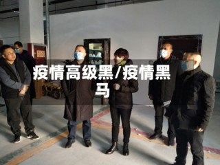 疫情高级黑/疫情黑马