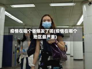 疫情在哪个省爆发了呢(疫情在哪个地区最严重)