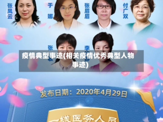 疫情典型事迹(相关疫情优秀典型人物事迹)