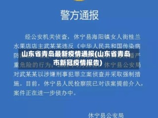 山东省青岛最新疫情通报(山东省青岛市新冠疫情报告)