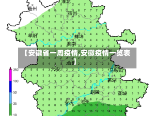 【安徽省一周疫情,安徽疫情一览表】