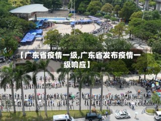 【广东省疫情一级,广东省发布疫情一级响应】