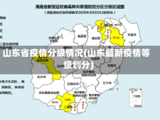 山东省疫情分级情况(山东最新疫情等级划分)