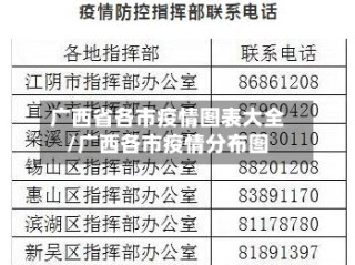 广西省各市疫情图表大全/广西各市疫情分布图