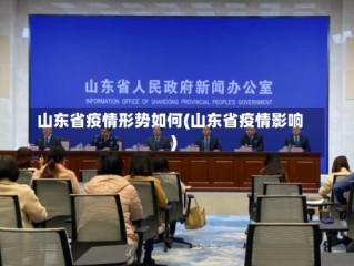 山东省疫情形势如何(山东省疫情影响)