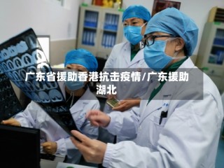 广东省援助香港抗击疫情/广东援助湖北