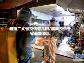 越南广义省疫情有几例/越南疫情各省最新消息