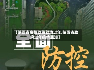 【陕西省疫情政策就地过年,陕西省政府过年疫情通知】