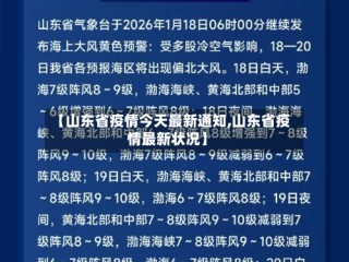 【山东省疫情今天最新通知,山东省疫情最新状况】