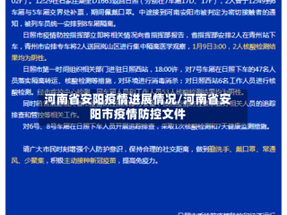 河南省安阳疫情进展情况/河南省安阳市疫情防控文件