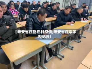【泰安省庄岳庄村疫情,泰安省庄孛家店规划】