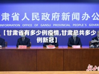 【甘肃省有多少例疫情,甘肃总共多少例新冠】