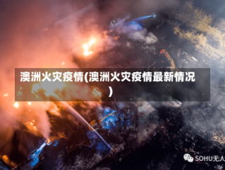 澳洲火灾疫情(澳洲火灾疫情最新情况)