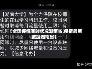 【全国疫情实时状况湖南省,疫情最新数据湖南省】