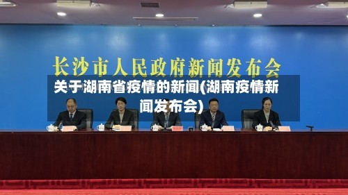 关于湖南省疫情的新闻(湖南疫情新闻发布会)