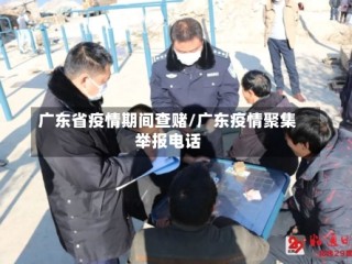 广东省疫情期间查赌/广东疫情聚集举报电话