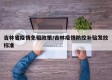 吉林省疫情免租政策/吉林疫情防控补贴发放标准