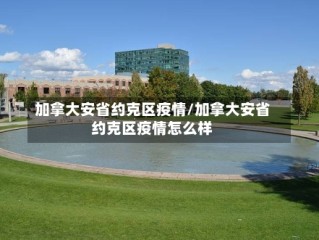 加拿大安省约克区疫情/加拿大安省约克区疫情怎么样