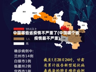 中国哪些省疫情不严重了(中国哪个省疫情最不严重)
