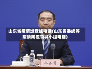 山东省疫情巡查组电话(山东省委统筹疫情防控领导小组电话)