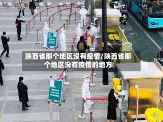 陕西省那个地区没有疫情/陕西省那个地区没有疫情的地方