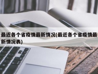 最近各个省疫情最新情况(最近各个省疫情最新情况表)