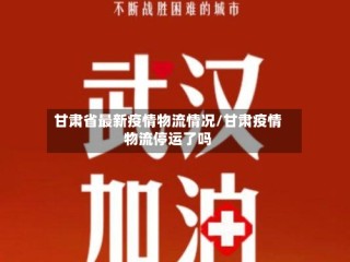 甘肃省最新疫情物流情况/甘肃疫情物流停运了吗