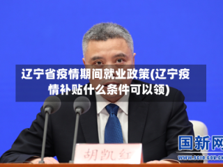 辽宁省疫情期间就业政策(辽宁疫情补贴什么条件可以领)
