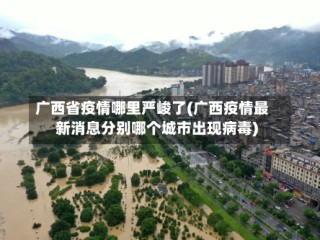 广西省疫情哪里严峻了(广西疫情最新消息分别哪个城市出现病毒)