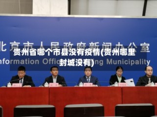 贵州省哪个市县没有疫情(贵州哪里封城没有)