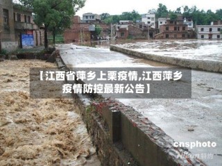 【江西省萍乡上栗疫情,江西萍乡疫情防控最新公告】
